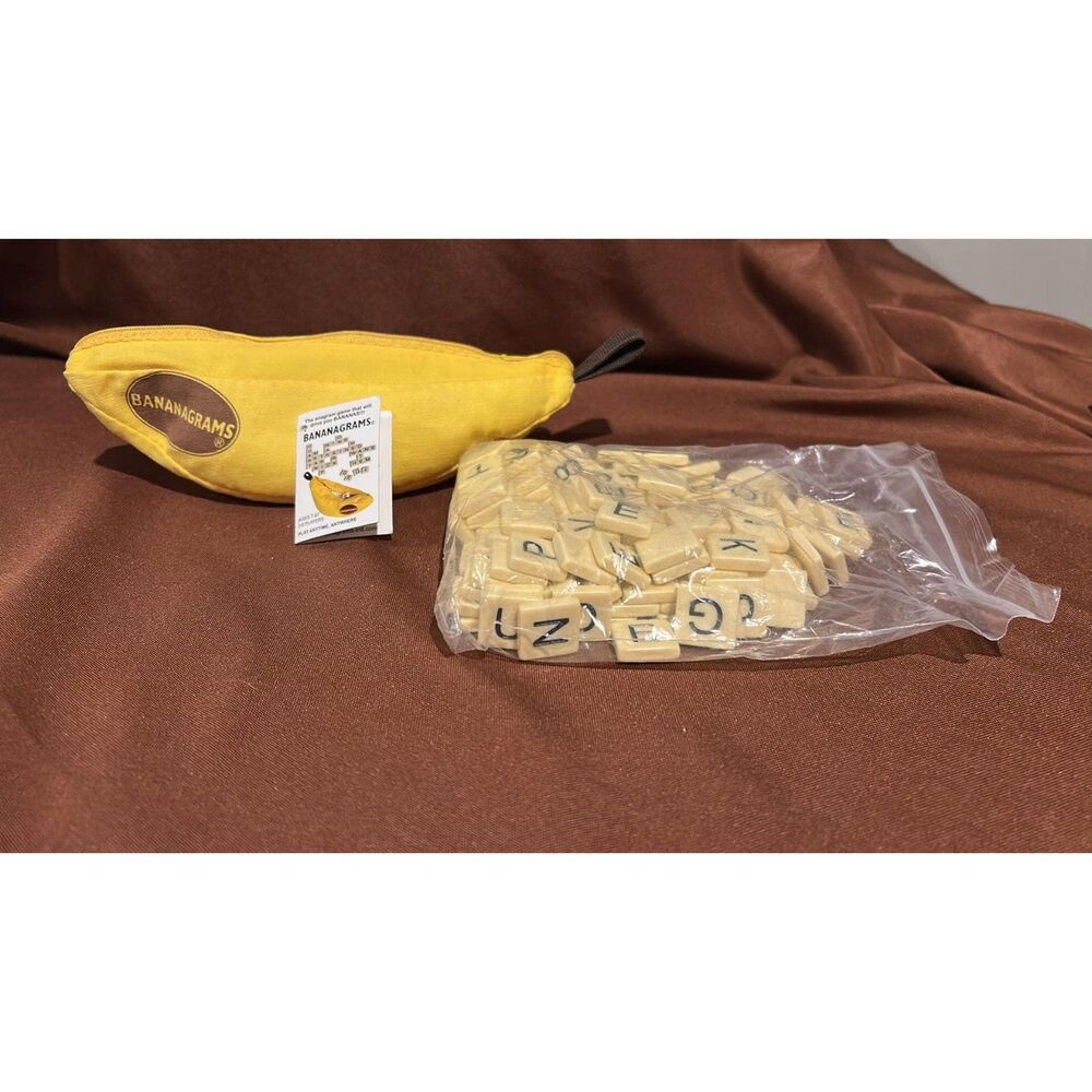 Bananagrams Banana Fun Word Game With Instruction